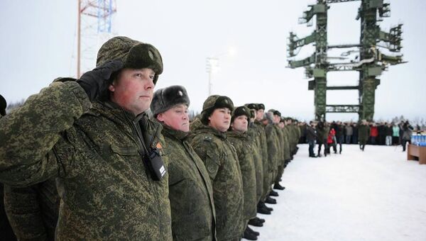 Боевой расчет ракеты-носителя тяжелого класса Ангара-А5 Войск воздушно-космической обороны Боевой расчет ракеты-носителя тяжелого класса Ангара-А5 Войск воздушно-космической обороны