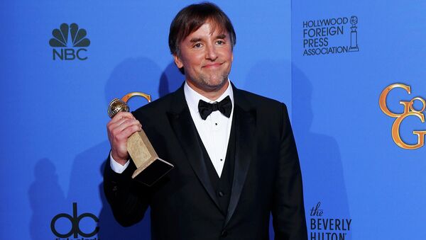 Режиссер Ричард Линтекер на вручении премии Золотой глобус Режиссер Ричард Линтекер на вручении премии Золотой глобус