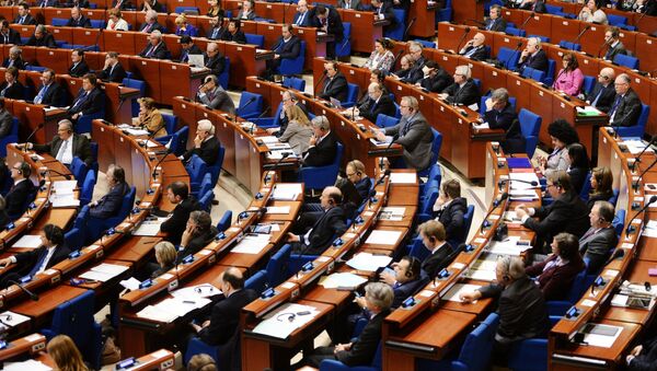 Парламентская ассамблея Совета Европы. Архивное фото Парламентская ассамблея Совета Европы. Архивное фото