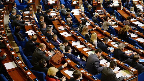Парламентская ассамблея Совета Европы. Архивное фото Парламентская ассамблея Совета Европы. Архивное фото
