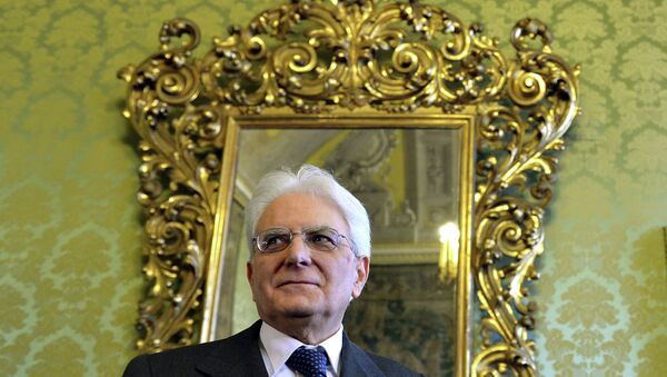Президент Италии Серджо Маттарелла Президент Италии Серджо Маттарелла
