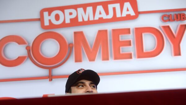 Резидент Comedy club Гарик Мартиросян на презентации фестиваля Неделя высокого юмора от Comedy Club в Юрмале Резидент Comedy club Гарик Мартиросян на презентации фестиваля Неделя высокого юмора от Comedy Club в Юрмале