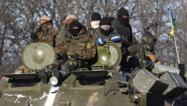 Украинские военные. Архивное фото Украинские военные. Архивное фото