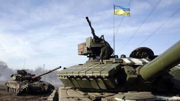 Военная техника украинской армии. Архивное фото Военная техника украинской армии. Архивное фото