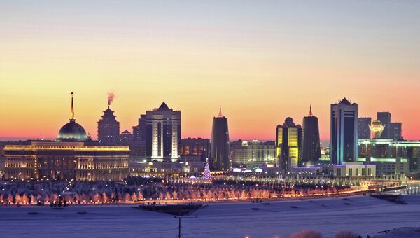 Вид Астаны. Архивное фото Вид Астаны. Архивное фото
