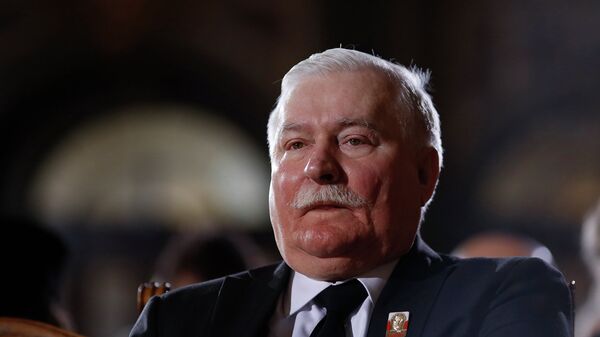 Бывший президент Польши Лех Валенса Бывший президент Польши Лех Валенса