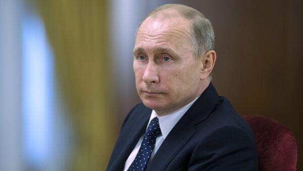 Президент Российской Федерации Владимир Путин. Архивное фото Президент Российской Федерации Владимир Путин. Архивное фото