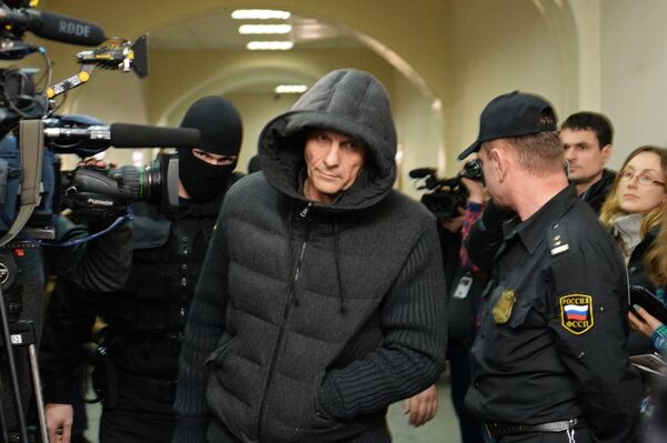 Губернатор Сахалинской области А.Хорошавин на заседании в Басманном суде Губернатор Сахалинской области А.Хорошавин на заседании в Басманном суде