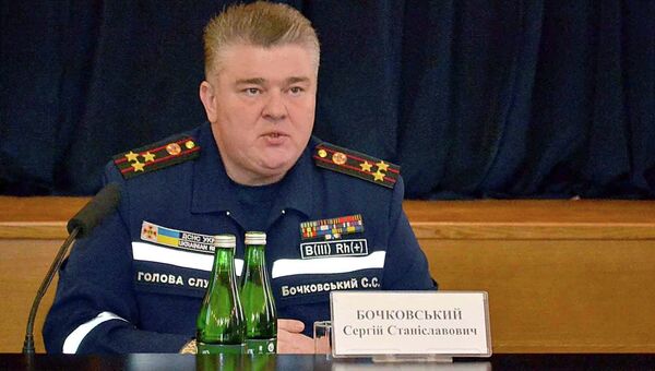 Глава Госслужбы Украины по чрезвычайным ситуациям Сергей Бочковский. Архивное фото Глава Госслужбы Украины по чрезвычайным ситуациям Сергей Бочковский. Архивное фото