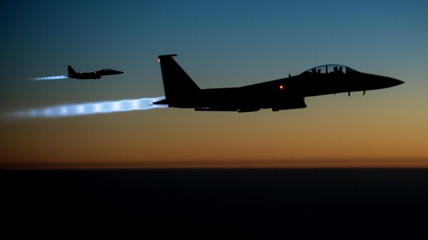 Истребители F-15 ВВС США Истребители F-15 ВВС США