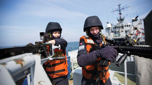 Норвежские военные в Балтийском море