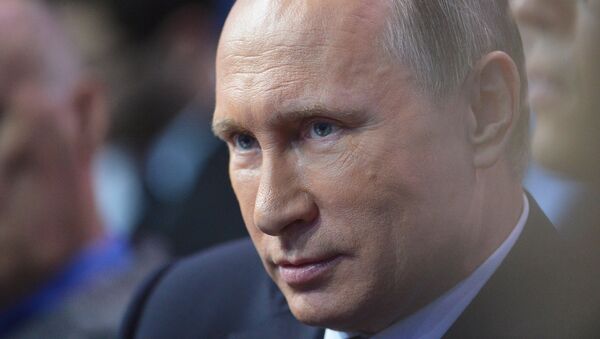 Президент России Владимир Путин. Архивное фото Президент России Владимир Путин. Архивное фото