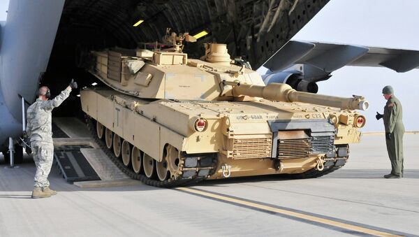 Американский танк M1A2 Abrams Американский танк M1A2 Abrams