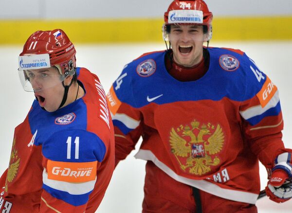 Хоккей. Чемпионат мира - 2015. Матч Швеция - Россия Хоккей. Чемпионат мира - 2015. Матч Швеция - Россия