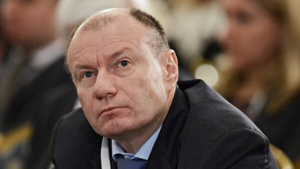 Генеральный директор - председатель правления ГМК Норильский никель Владимир Потанин, архивное фото Генеральный директор - председатель правления ГМК Норильский никель Владимир Потанин, архивное фото