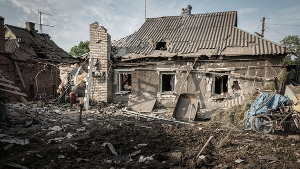 Ситуация в Донбассе. Архивное фото Ситуация в Донбассе. Архивное фото