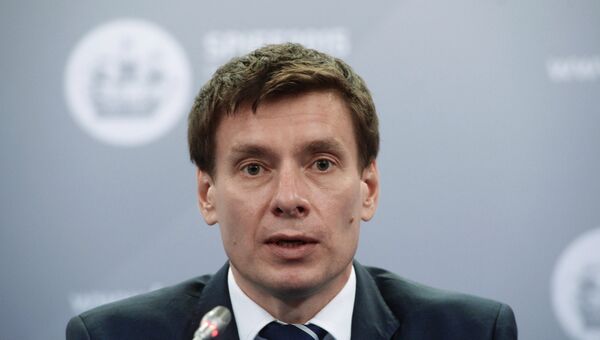 Министр по торговле Евразийской экономической комиссии Андрей Слепнев. Архивное фото Министр по торговле Евразийской экономической комиссии Андрей Слепнев. Архивное фото