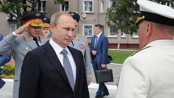 Рабочая поездка президента РФ В.Путина в Калининградскую область Рабочая поездка президента РФ В.Путина в Калининградскую область