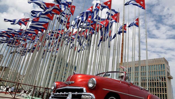 Здание посольства США в Гаване, Куба Здание посольства США в Гаване, Куба