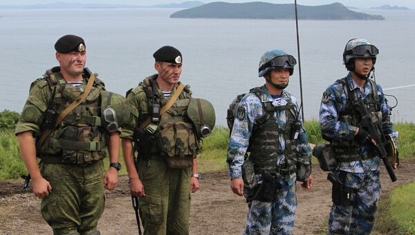 Российско-китайские учения Морское взаимодействие-2015 во Владивостоке Российско-китайские учения Морское взаимодействие-2015 во Владивостоке