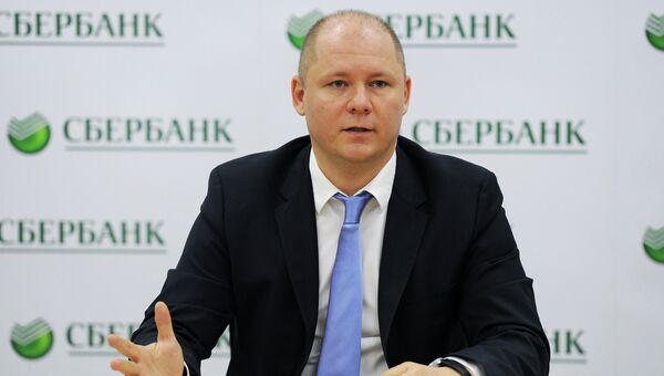 Вице-президент, начальник управления развития малого бизнеса ОАО Сбербанк России Андрей Шаров. Архивное фото Вице-президент, начальник управления развития малого бизнеса ОАО Сбербанк России Андрей Шаров. Архивное фото