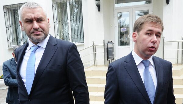 Адвокаты Надежды Савченко - Марк Фейгин (слева) и Илья Новиков. Архивное фото Адвокаты Надежды Савченко - Марк Фейгин (слева) и Илья Новиков. Архивное фото