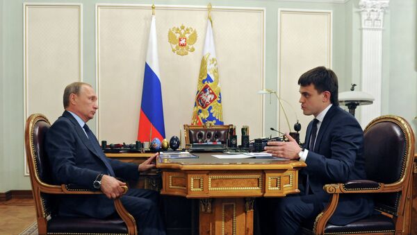 Рабочая встреча президента РФ с руководителем Федерального агентства научных организаций М.Котюковым Рабочая встреча президента РФ с руководителем Федерального агентства научных организаций М.Котюковым
