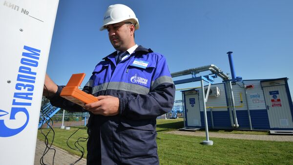 Церемония пуска газа по случаю завершения строительства газопровода-отвода в Казани. Архивное фото Церемония пуска газа по случаю завершения строительства газопровода-отвода в Казани. Архивное фото