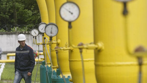 Газовое хранилище под Львовом. Архивное фото Газовое хранилище под Львовом. Архивное фото