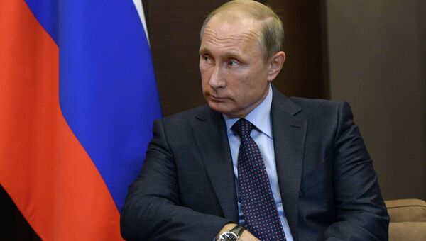 Президент России Владимир Путин. Архивное фото Президент России Владимир Путин. Архивное фото