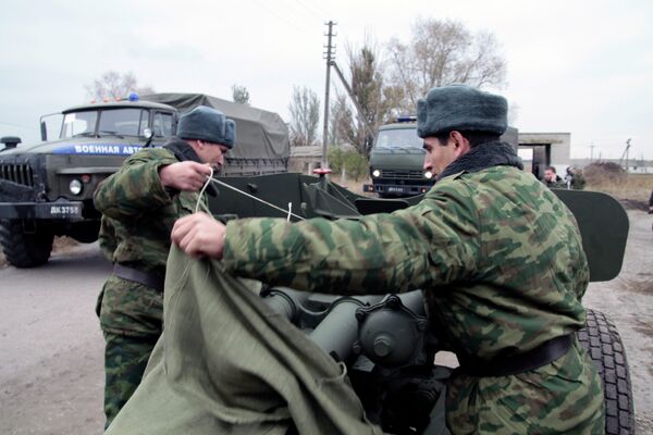 Отвод военной техники в ДНР Отвод военной техники в ДНР