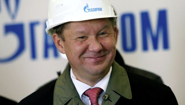 Председатель правления ОАО Газпром Алексей Миллер. Архивное фото Председатель правления ОАО Газпром Алексей Миллер. Архивное фото