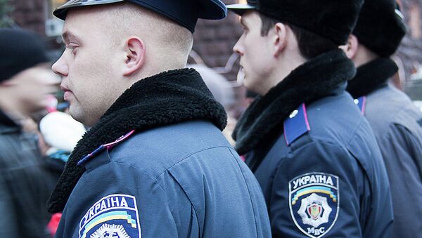 Сотрудники полиции Украины. Архивное фото Сотрудники полиции Украины. Архивное фото