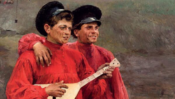 Филипп Малявин. Товарищи. 1893. Из коллекции Фонда Аrt Russe Филипп Малявин. Товарищи. 1893. Из коллекции Фонда Аrt Russe