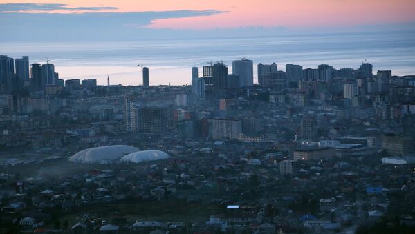 Батуми. Грузия. Архивное фото Батуми. Грузия. Архивное фото