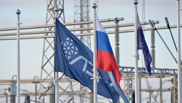 Строительство энергомоста через Керченский пролив. Архивное фото Строительство энергомоста через Керченский пролив. Архивное фото