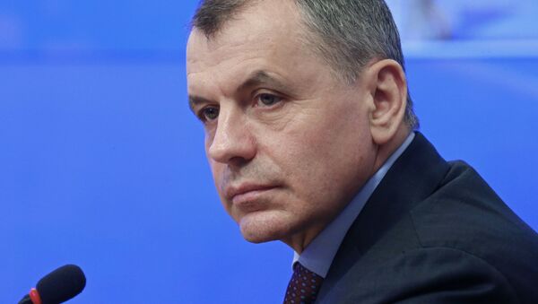 Председатель Государственного совета Крыма Владимир Константинов. Архивное фото. Председатель Государственного совета Крыма Владимир Константинов. Архивное фото.