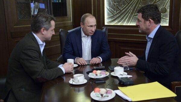 Президент РФ В. Путин дал интервью немецкому изданию Bild Президент РФ В. Путин дал интервью немецкому изданию Bild