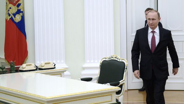 Президент России Владимир Путин. Архивное фото Президент России Владимир Путин. Архивное фото