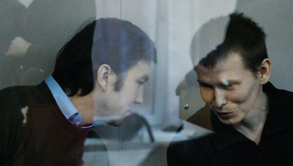 Граждане России Евгений Ерофеев (слева) и Александр Александров. Архивное фото Граждане России Евгений Ерофеев (слева) и Александр Александров. Архивное фото