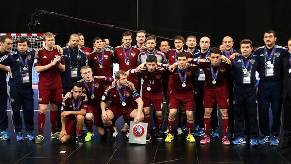 Мини-футбол. Чемпионат Европы. Финал. Россия - Испания Мини-футбол. Чемпионат Европы. Финал. Россия - Испания