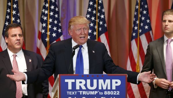 Дональд Трамп в супервторник Дональд Трамп в супервторник