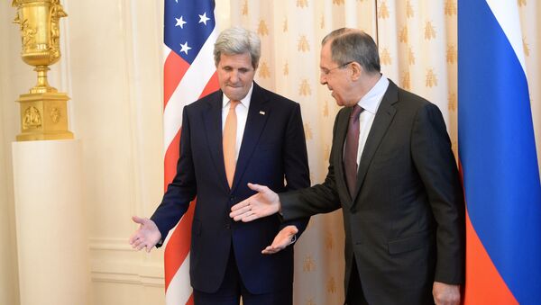 Встреча главы МИД РФ С.Лаврова с Государственным секретарем США Дж.Керри Встреча главы МИД РФ С.Лаврова с Государственным секретарем США Дж.Керри