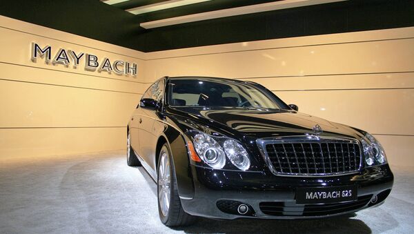 Автомобиль Maybach. Архивное фото Автомобиль Maybach. Архивное фото