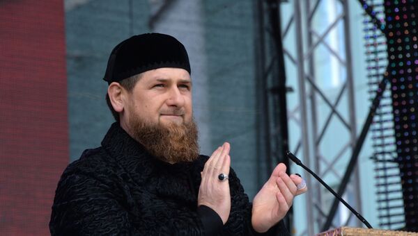 Глава Чеченской Республики Рамзан Кадыров. Архивное фото Глава Чеченской Республики Рамзан Кадыров. Архивное фото