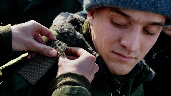 Призыв на военную службу. Архивное фото Призыв на военную службу. Архивное фото