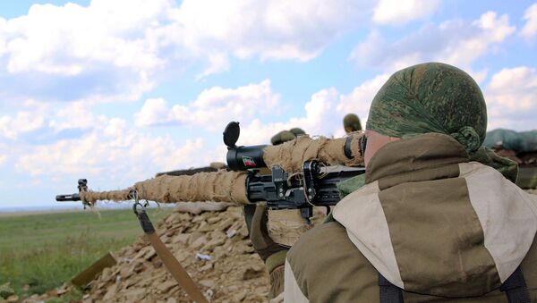 Военнослужащие Народной милиции ЛНР. Архивное фото Военнослужащие Народной милиции ЛНР. Архивное фото