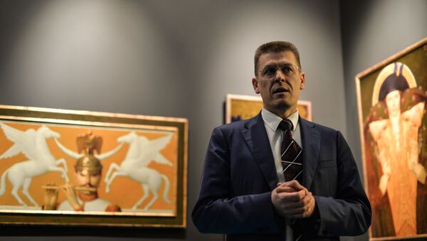 Заместитель министра культуры Владимир Аристархов. Архивное фото Заместитель министра культуры Владимир Аристархов. Архивное фото