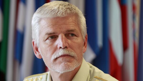 Генерал чешской армии Петр Павел, глава Военного комитета НАТО. Архивное фото Генерал чешской армии Петр Павел, глава Военного комитета НАТО. Архивное фото