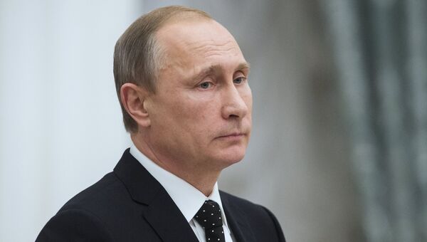 Президент России Владимир Путин. Архивное фото Президент России Владимир Путин. Архивное фото